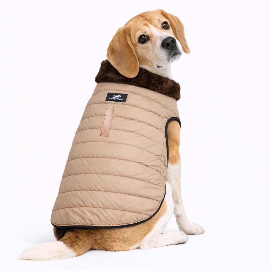 Thunder Tails CozyPup Jacket- Brown