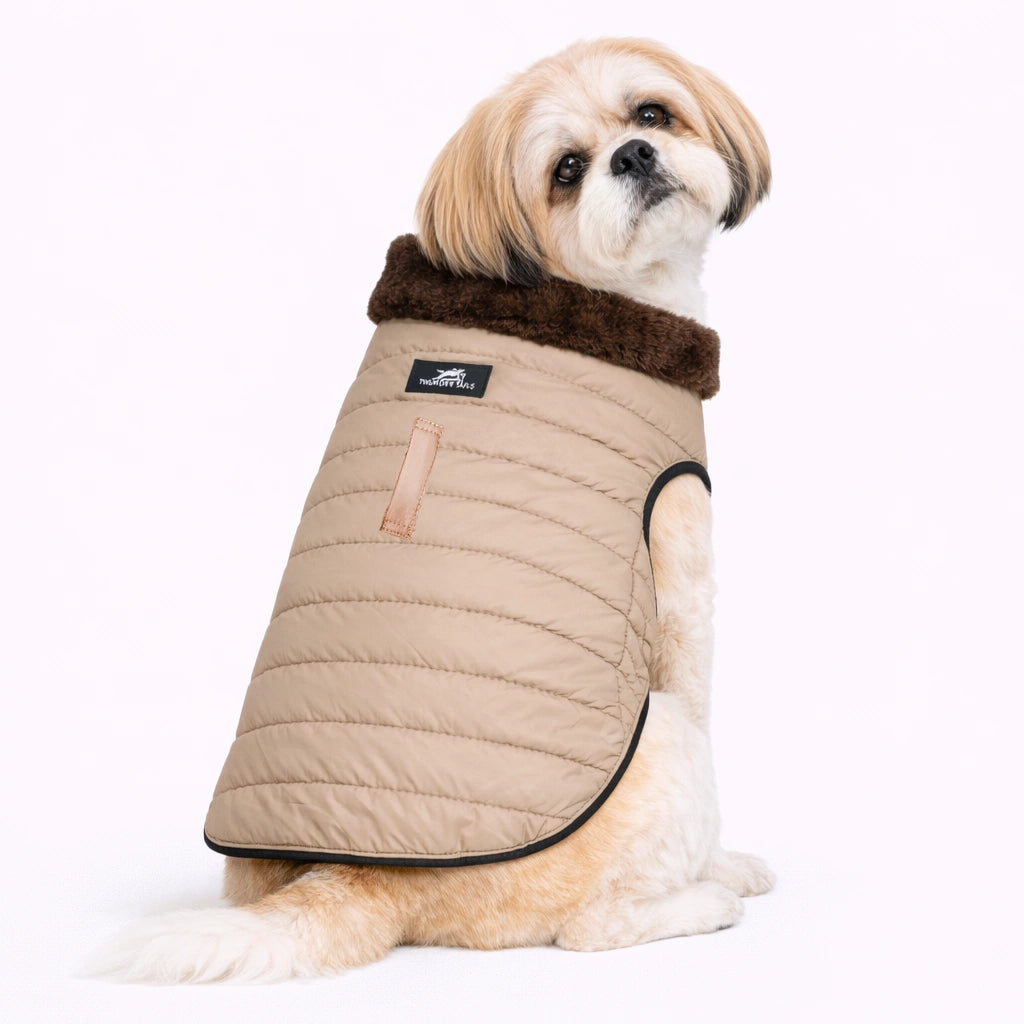 Thunder Tails CozyPup Jacket- Brown
