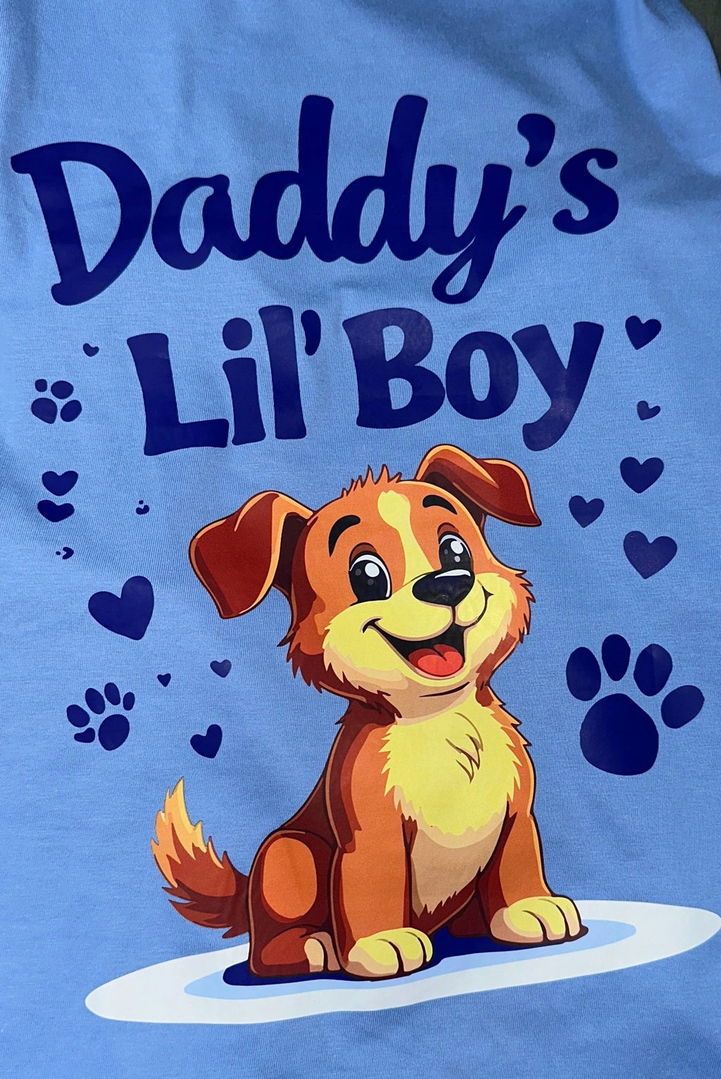 Thunder Tails Daddy's Lil' Boy Adjustable Graphic T-shirt