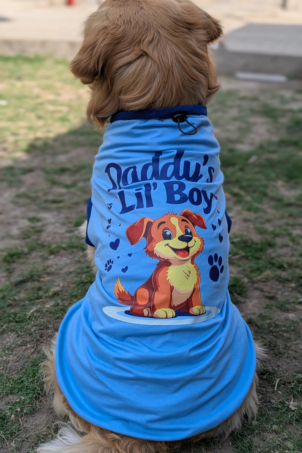 Thunder Tails Daddy's Lil' Boy Adjustable Graphic T-shirt