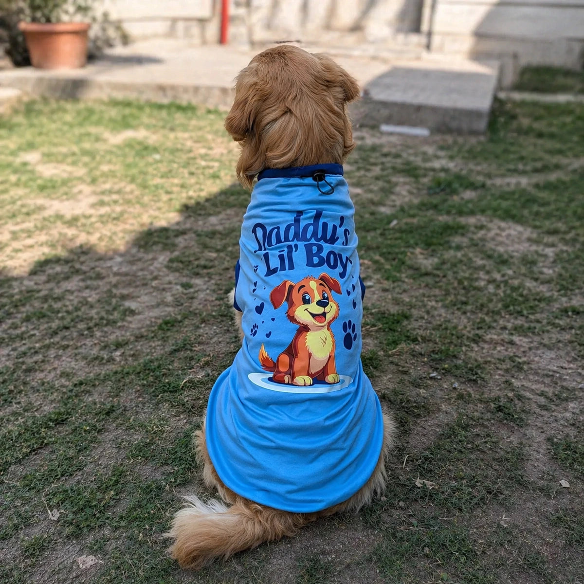 Thunder Tails Daddy's Lil' Boy Adjustable Graphic T-shirt
