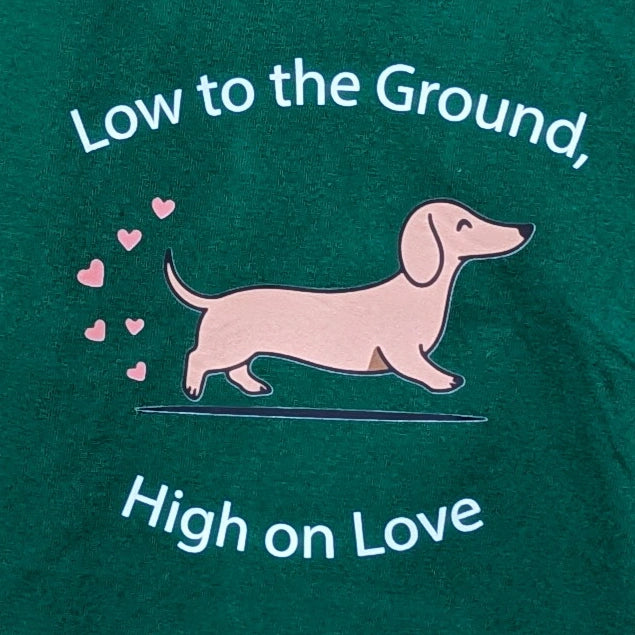 Thunder Tails DASCHUND Adjustable Graphic T-shirt