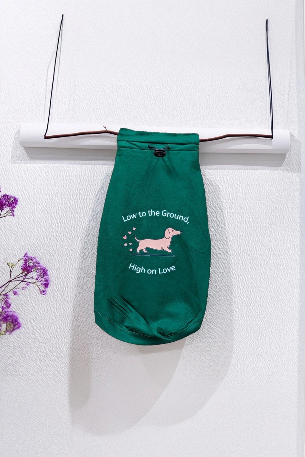 Thunder Tails DASCHUND Adjustable Graphic T-shirt