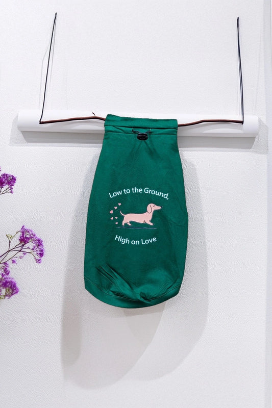Thunder Tails DASCHUND Adjustable Graphic T-shirt