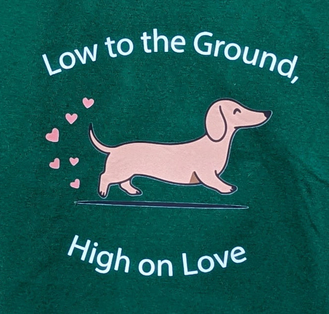 Thunder Tails DASCHUND Adjustable Graphic T-shirt