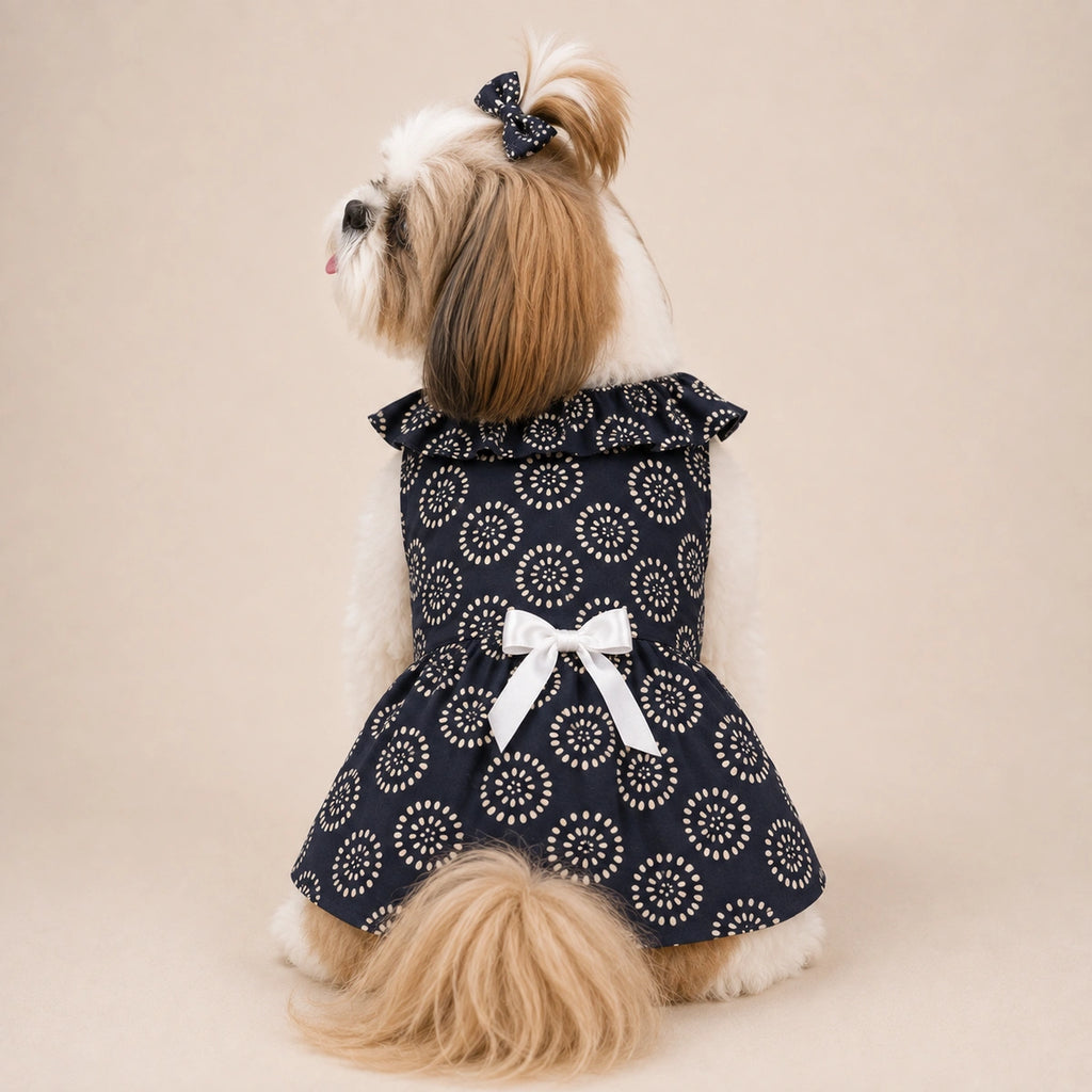 Thunder Tails Dog Frock - Black