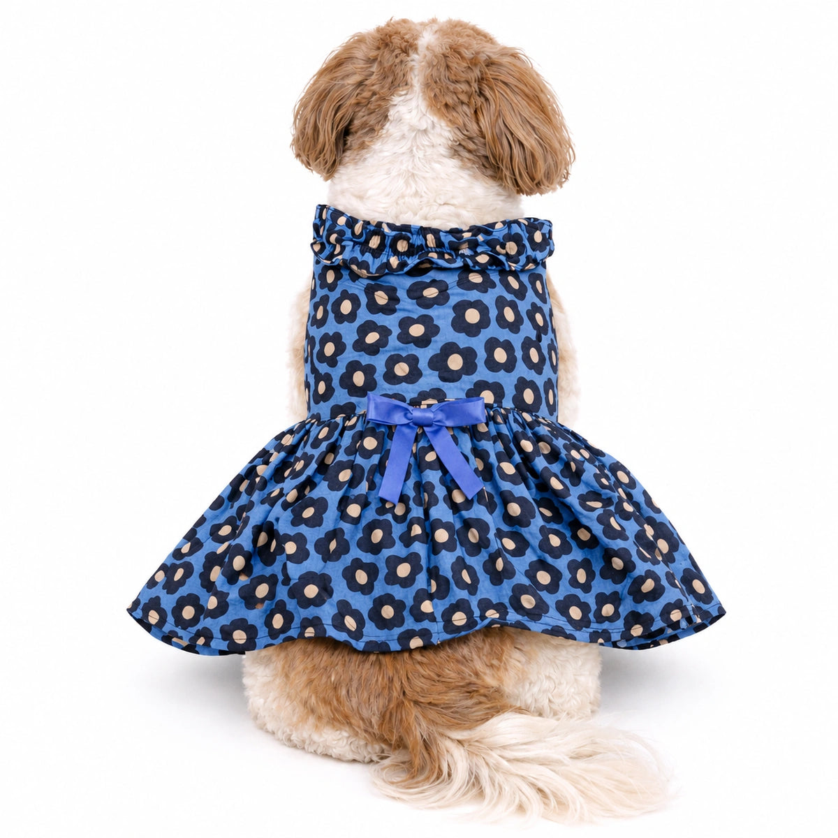 Thunder Tails Blue Floral Frock