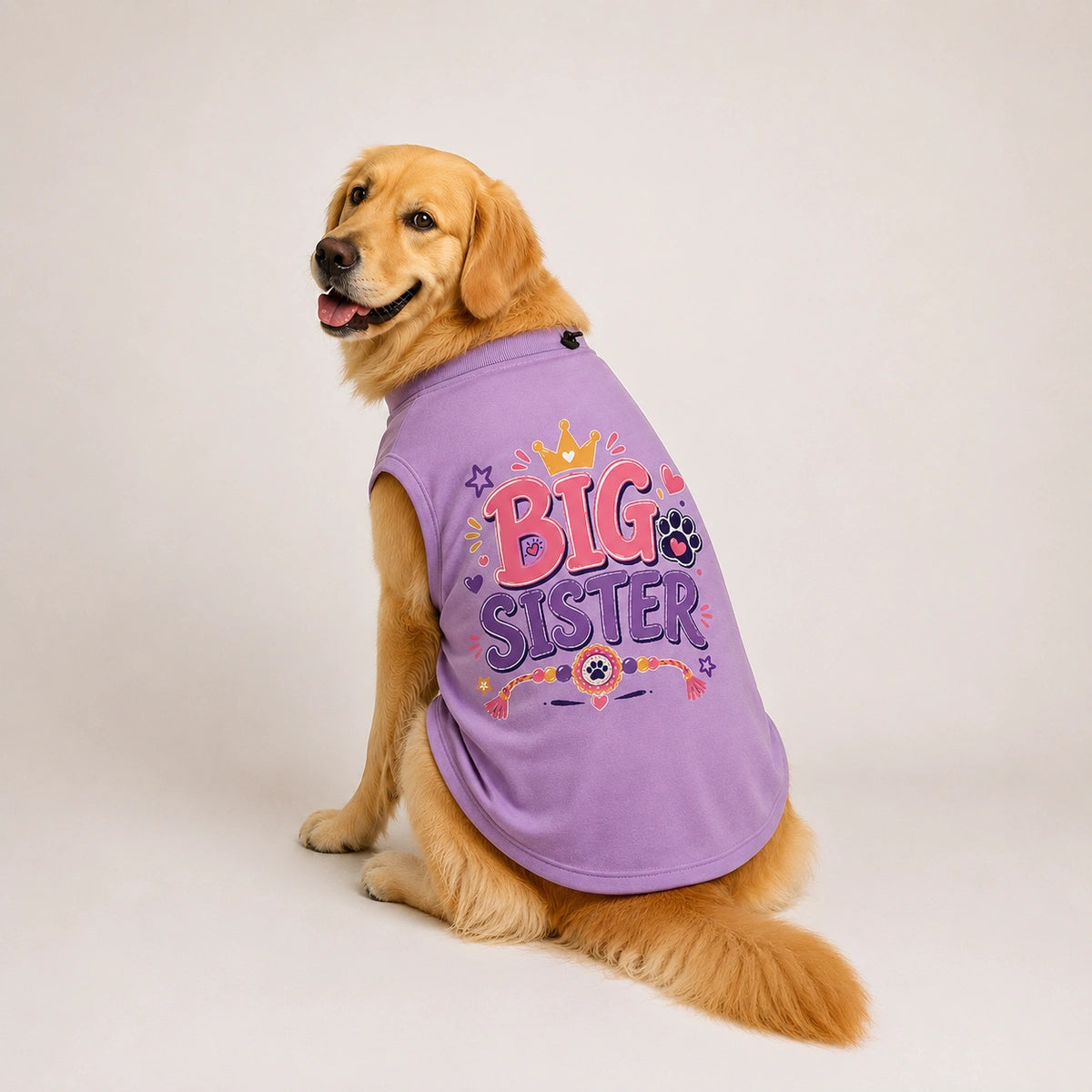 Thunder Tails Big Sister Adjustable Graphic T-shirt