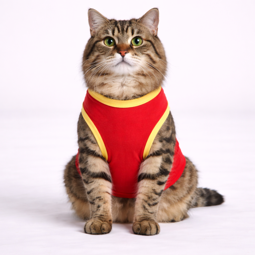 Thunder Tails Cat Graphic T-shirt - Ata Mazi Satakli