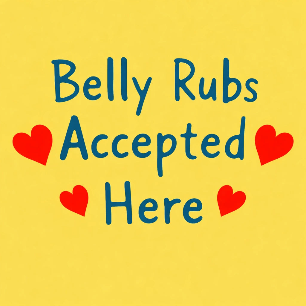 Thunder Tails Belly Rubs Accepted Here T-shirts