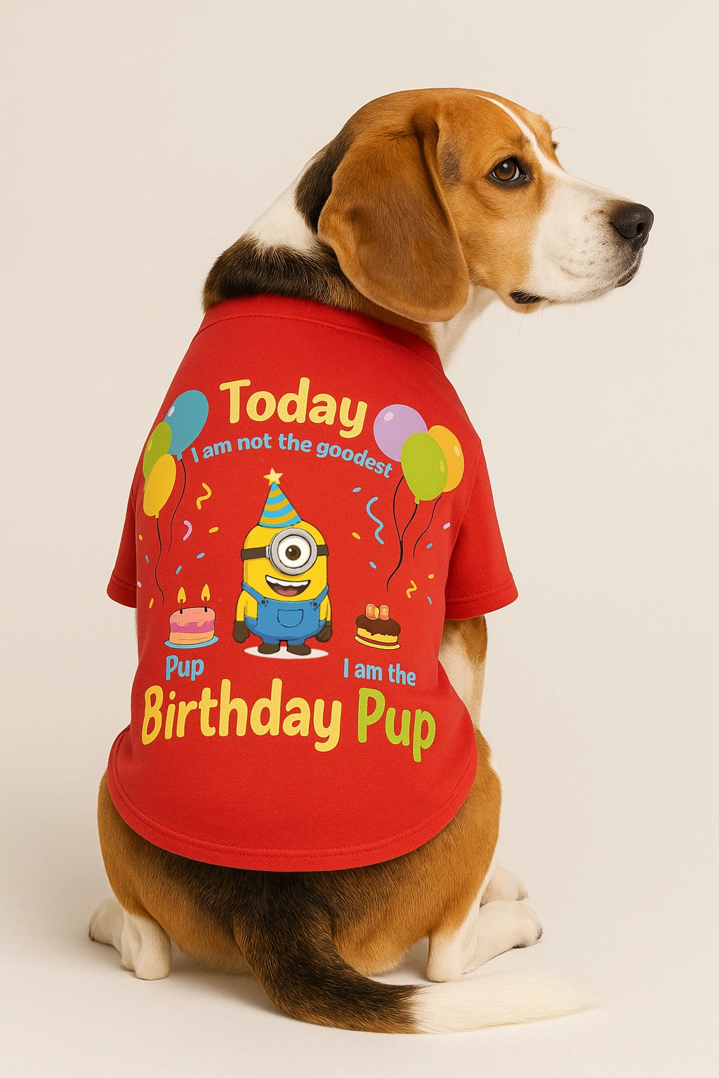 Thunder Tails Birthday Dog T-shirts