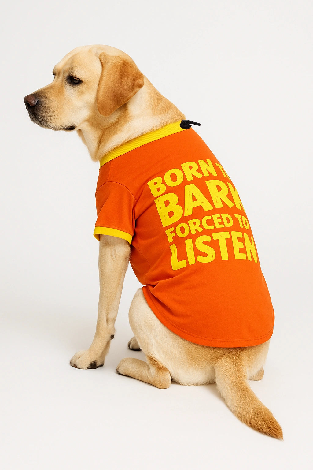 Thunder Tails Born to Bark, Forced to Listen Adjustable Graphic T-shirt