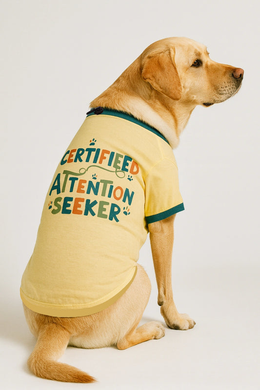 Thunder Tails Certified Attention Seeker Adjustable Graphic T-shirt