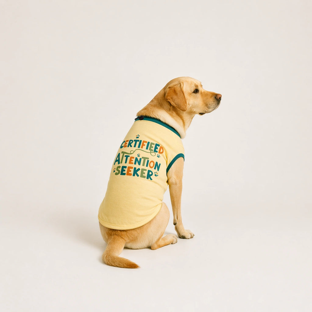 Thunder Tails Certified Attention Seeker Adjustable Graphic T-shirt