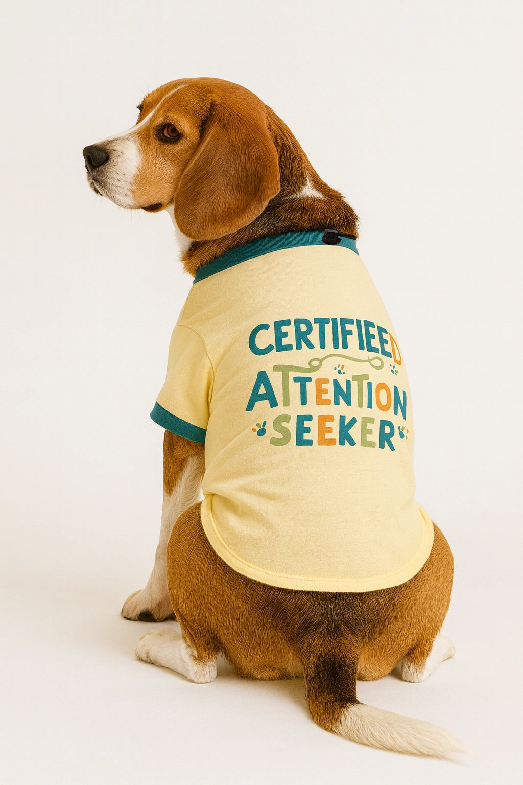 Thunder Tails Certified Attention Seeker Adjustable Graphic T-shirt