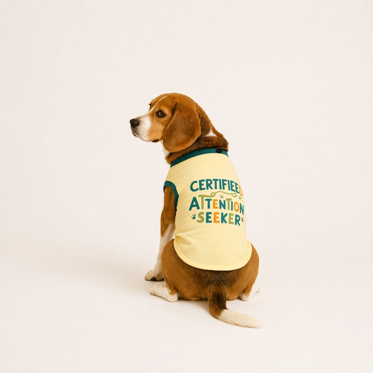 Thunder Tails Certified Attention Seeker Adjustable Graphic T-shirt