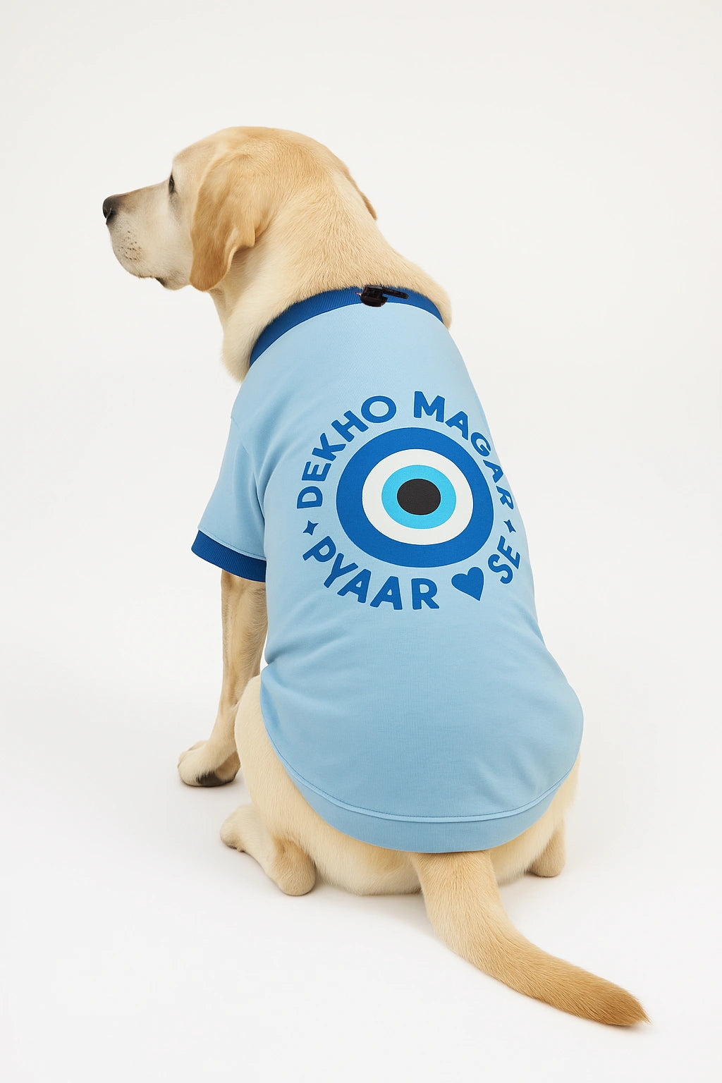 Thunder Tails Dekho Magar Pyaar Se Adjustable Graphic T-shirt