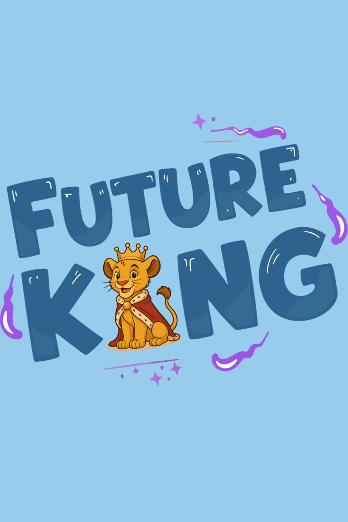 Thunder Tails Future King Adjustable Graphic T-shirt