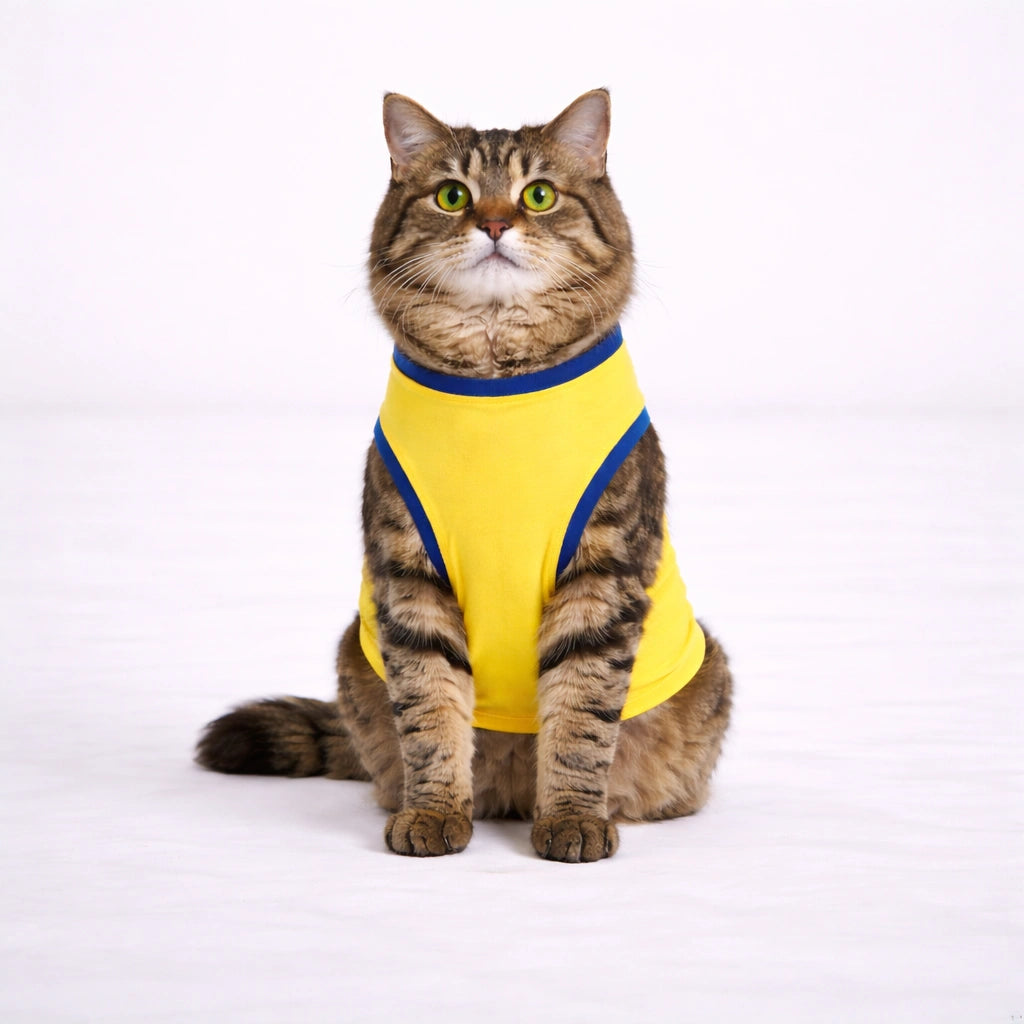 Thunder Tails Cat Graphic T-shirt - Mala Zhopu De