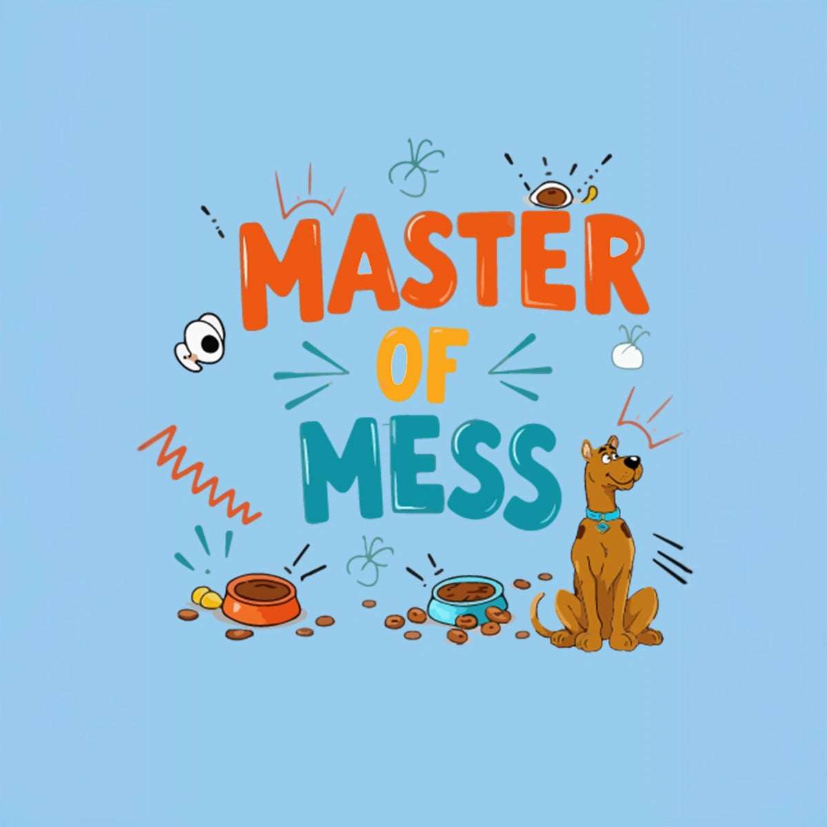 Thunder Tails Master of Mess T-shirts