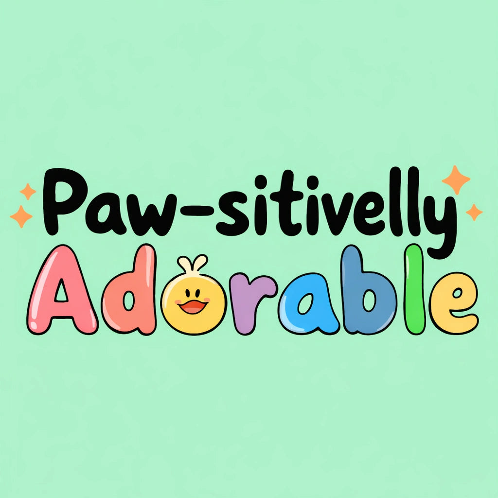 Thunder Tails Pawsitively Adorable T-shirts