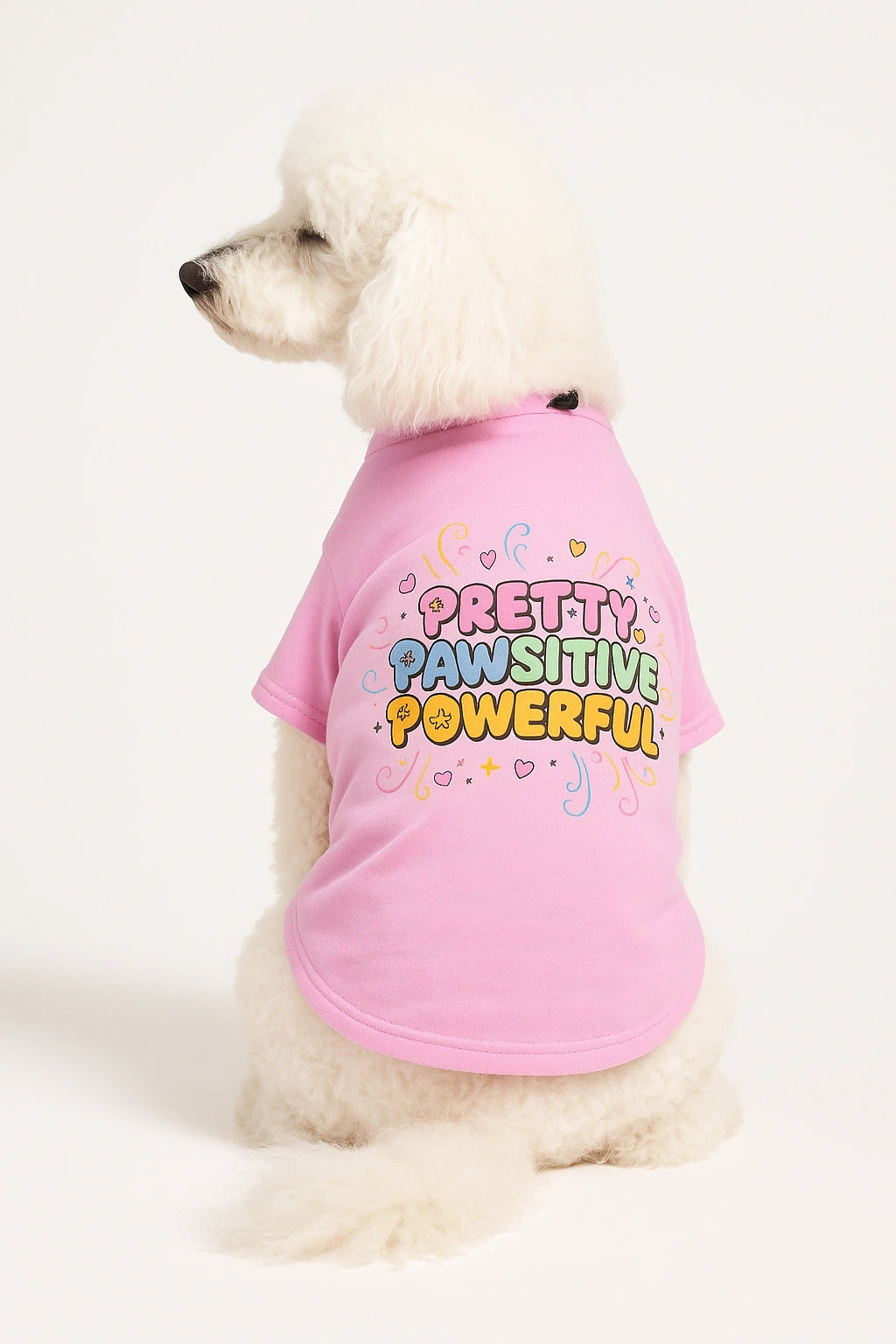 Thunder Tails Pretty Pawsitive Powerful T-shirts