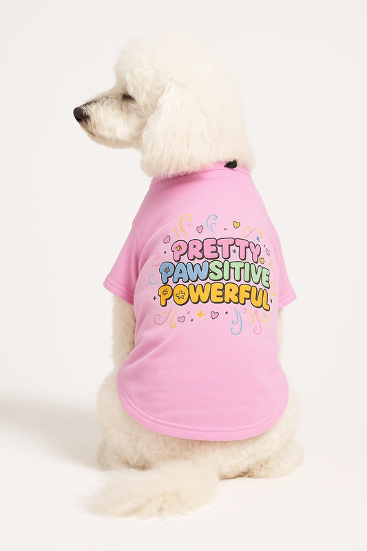 Thunder Tails Pretty Pawsitive Powerful T-shirts