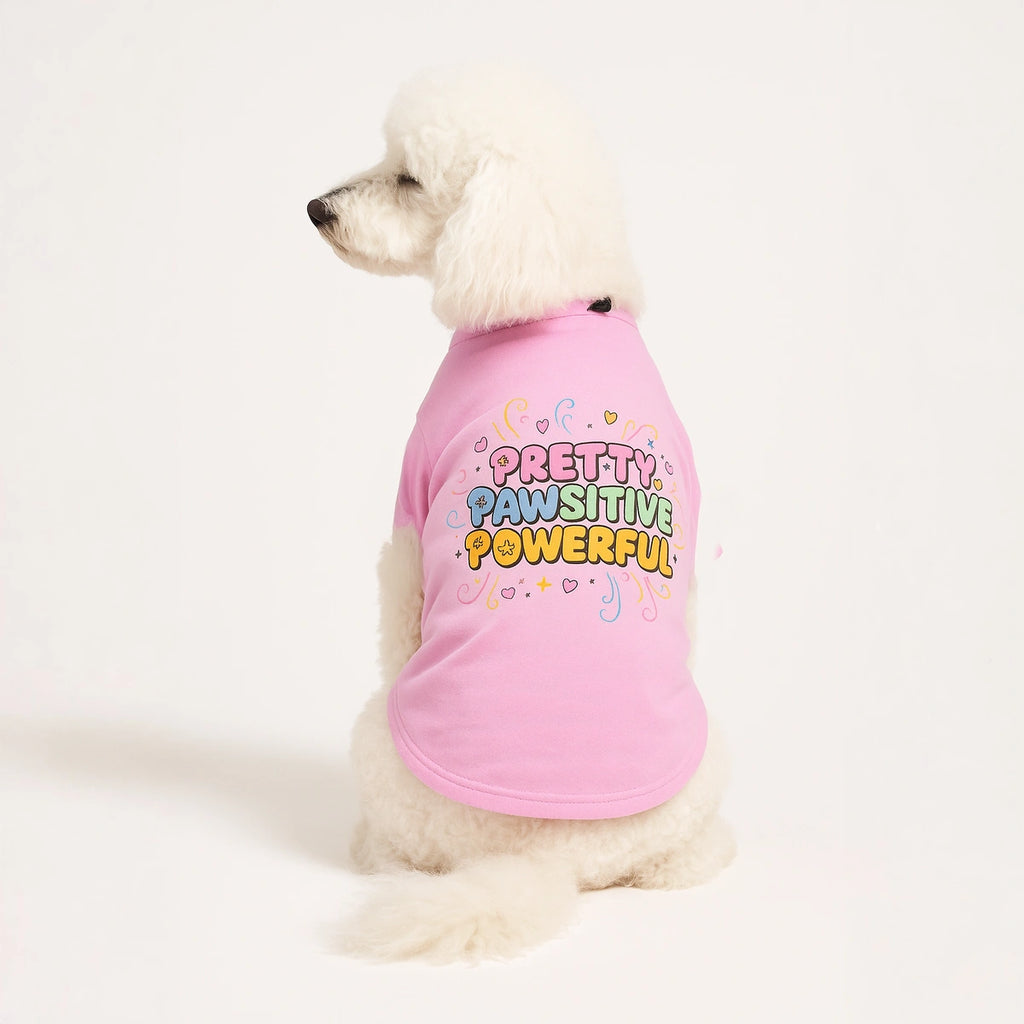 Thunder Tails Pretty Pawsitive Powerful T-shirts