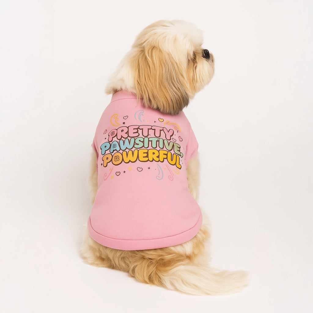 Thunder Tails Pretty Pawsitive Powerful T-shirts