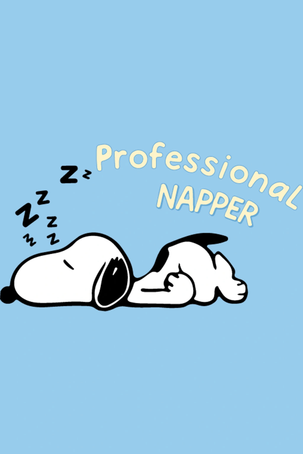 Thunder Tails Professional Napper Adjustable Graphic T-shirt