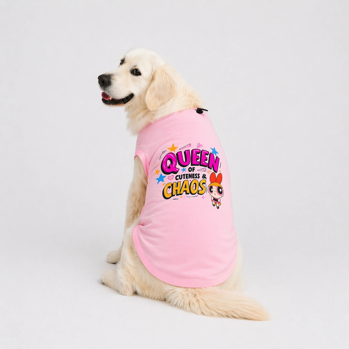 Thunder Tails Queen of Cuteness & Chaos Adjustable Graphic T-shirt