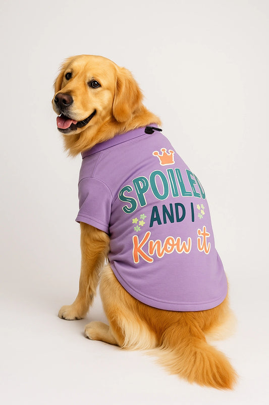 Thunder Tails Spoiled & I know it Adjustable Graphic T-shirt