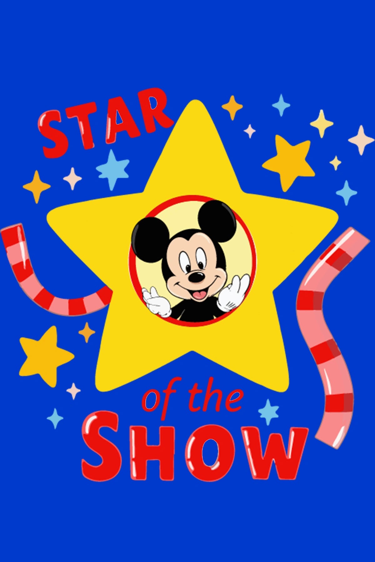 Thunder Tails Star of the Show Adjustable Graphic T-shirt