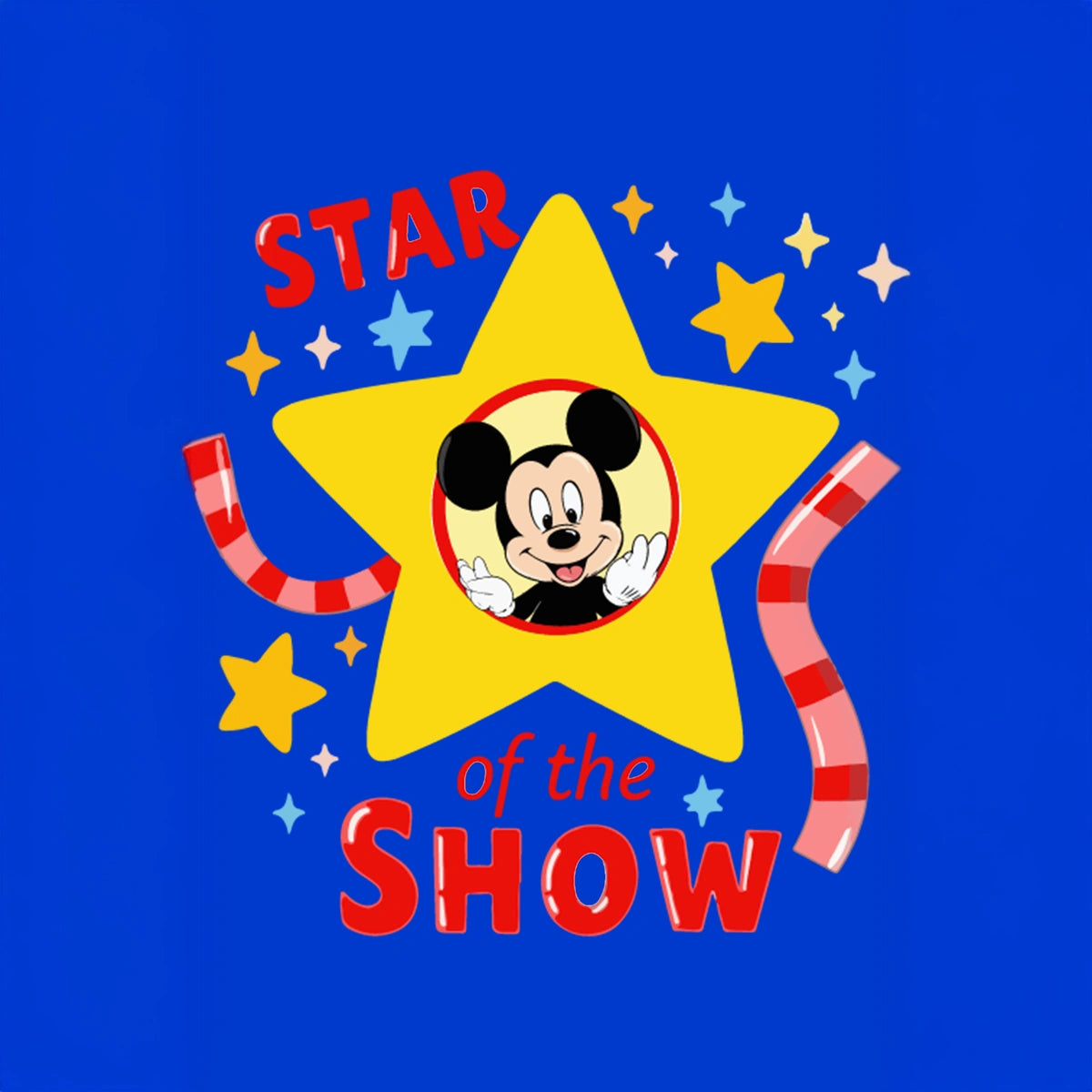 Thunder Tails Star of the Show Adjustable Graphic T-shirt