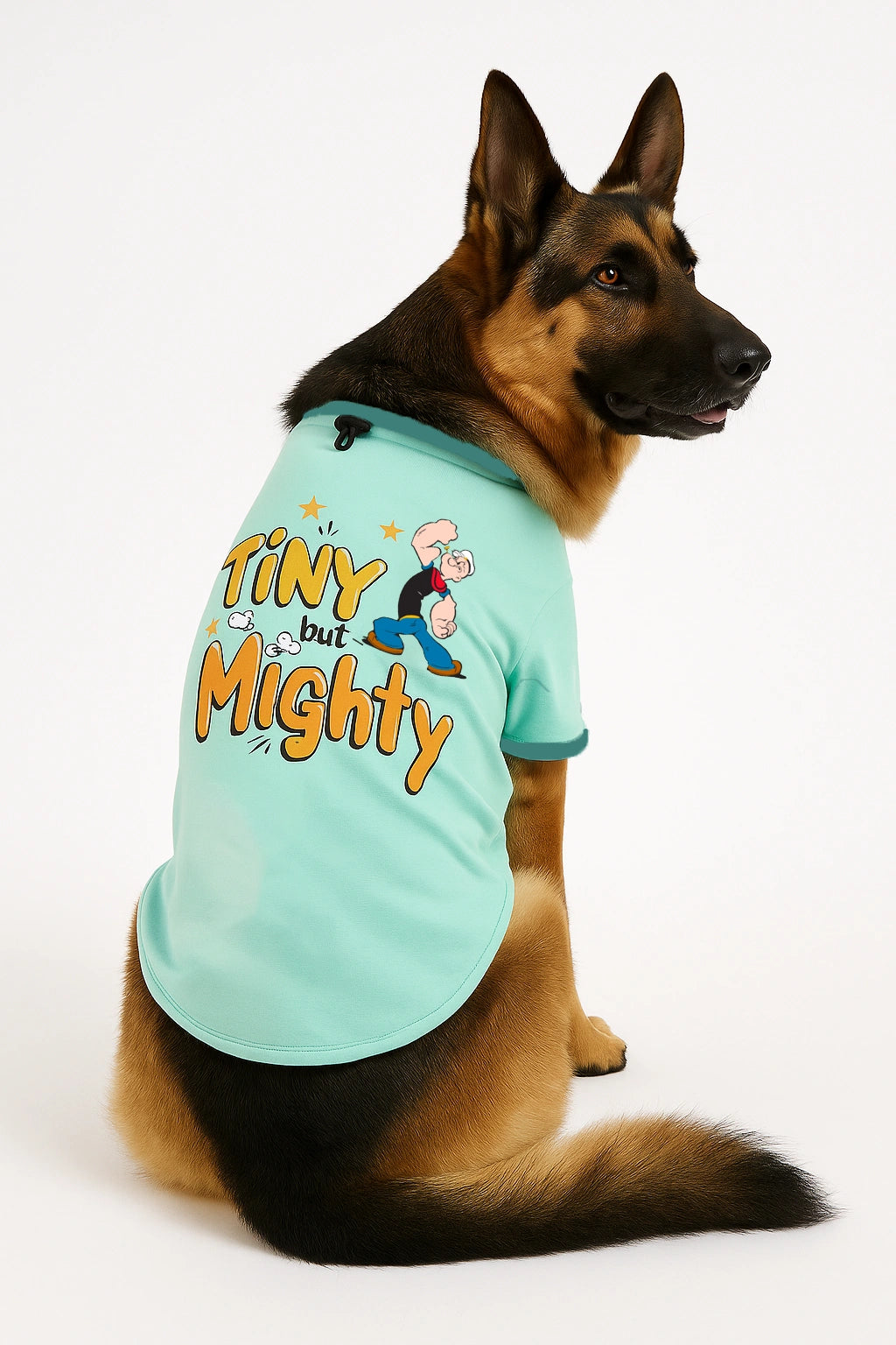 Thunder Tails Tiny But Mighty Adjustable Graphic T-shirt