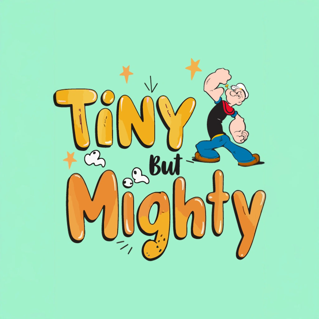 Thunder Tails Tiny But Mighty Adjustable Graphic T-shirt