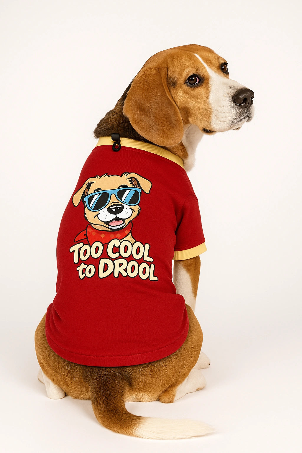 Thunder Tails Too Cool to Drool Adjustable Graphic T-shirt