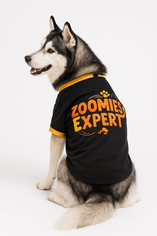 Thunder Tails Zoomies Expert Adjustable Graphic T-shirt