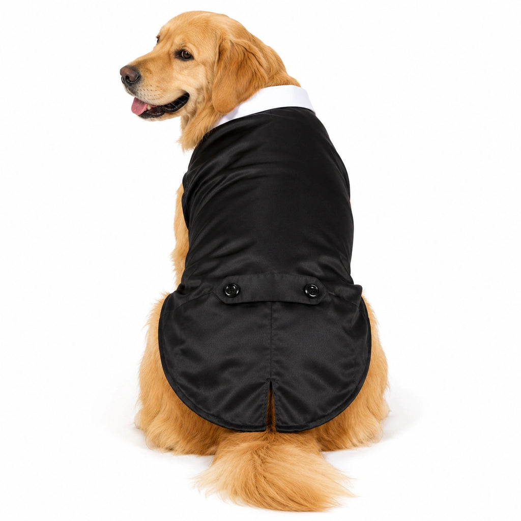 Thunder Tails Dog Tuxedo - Black