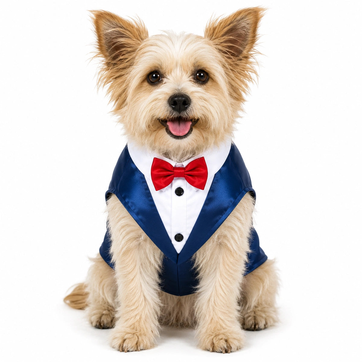 Thunder Tails Dog Tuxedo - Blue