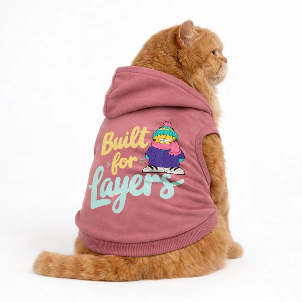 Thunder Tails Built for Layers Cat Hoodie