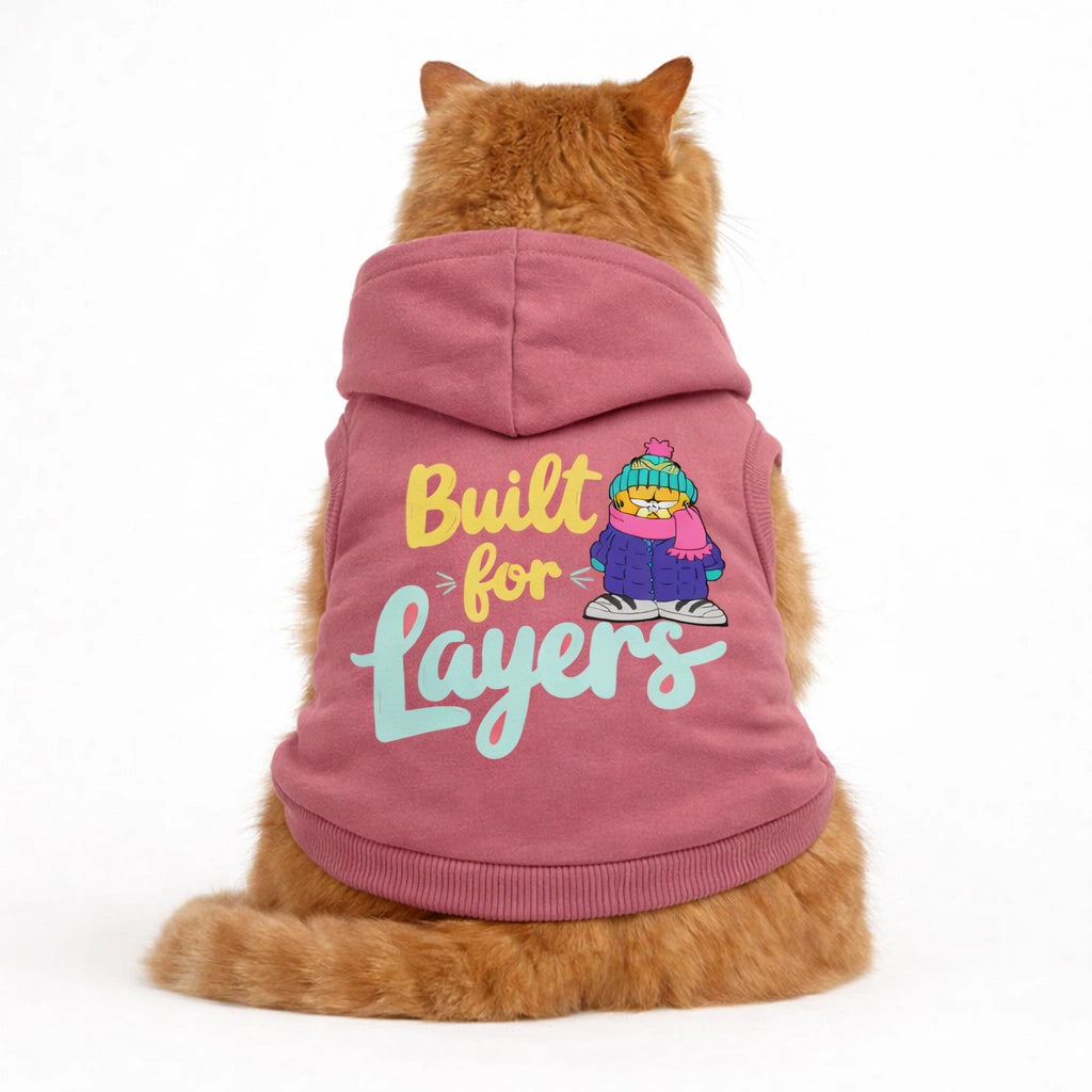 Thunder Tails Built for Layers Cat Hoodie