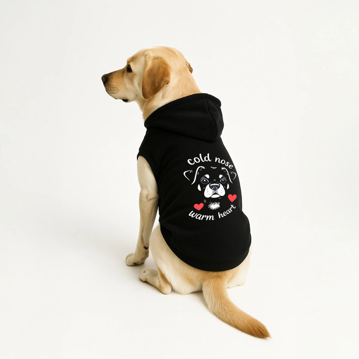 Thunder Tails Cold Nose, Warm Heart Hoodie