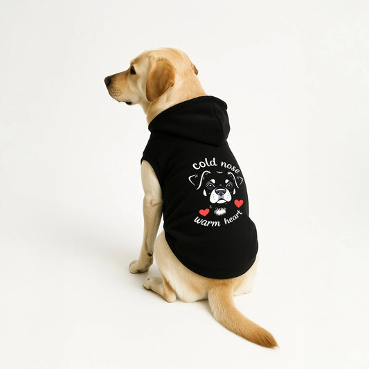 Thunder Tails Cold Nose, Warm Heart Hoodie