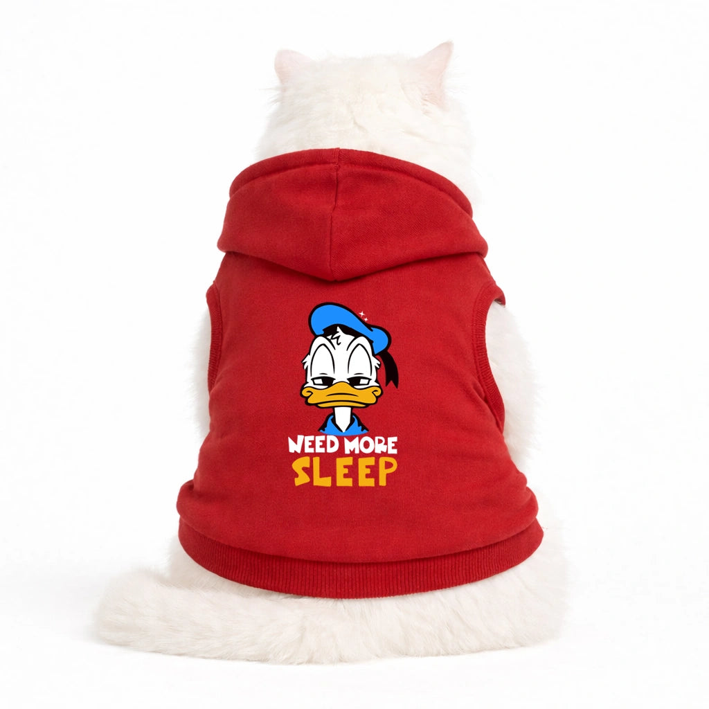 Thunder Tails Need More Sleep Cat Hoodie