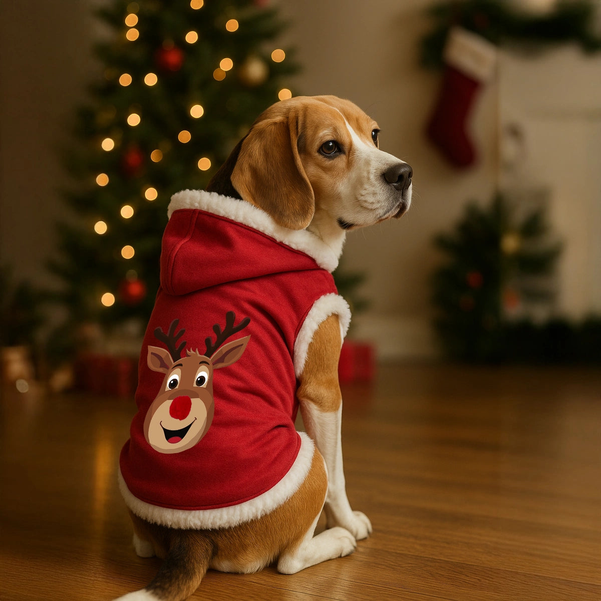 Thunder Tails Reindeer Hoodie