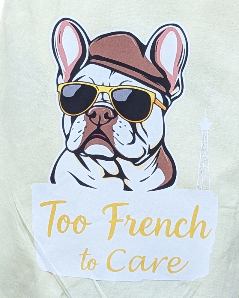 Thunder Tails FRENCH BULLDOG Adjustable Graphic T-shirt