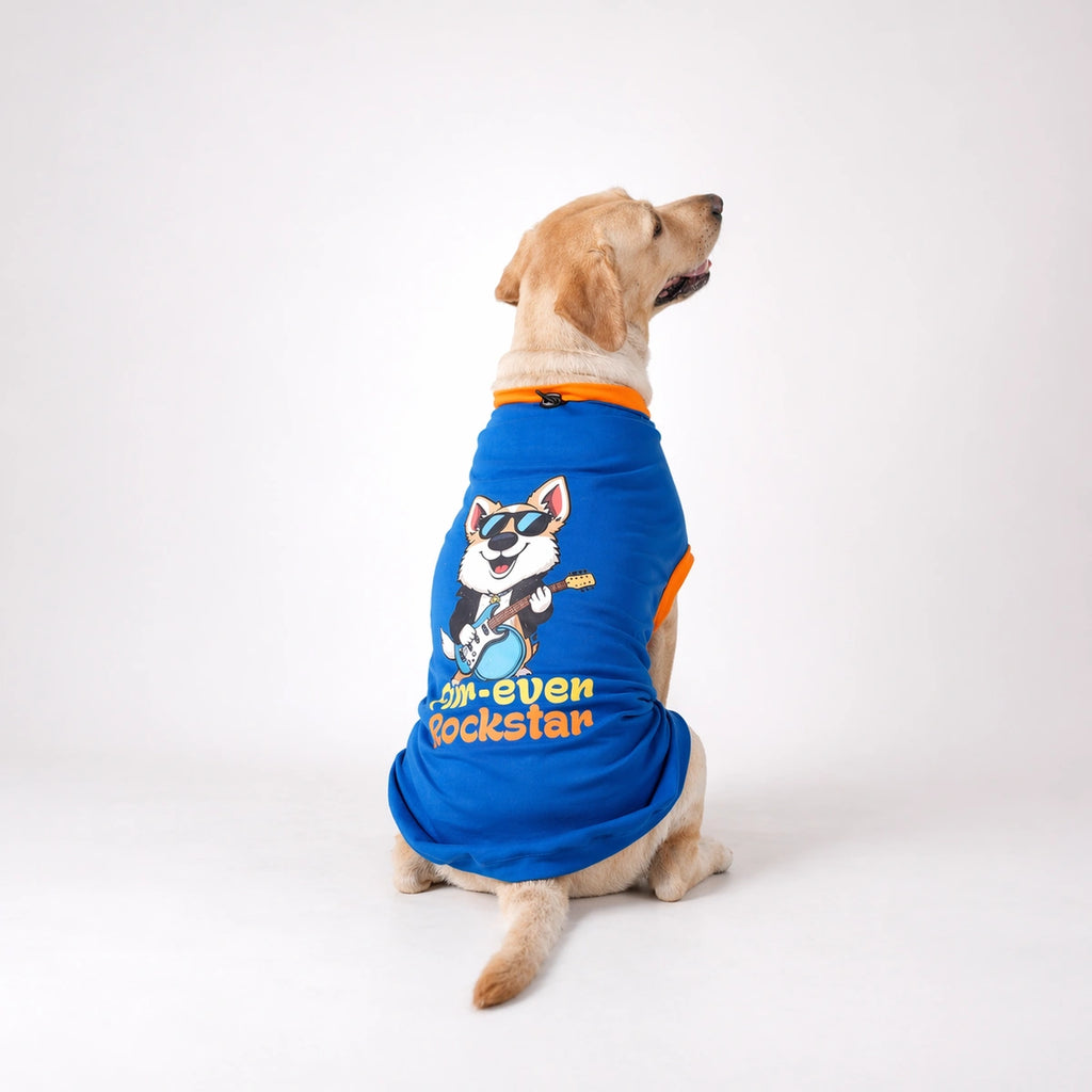 Thunder Tails FUR-EVER ROCKSTAR Adjustable Graphic T-shirt
