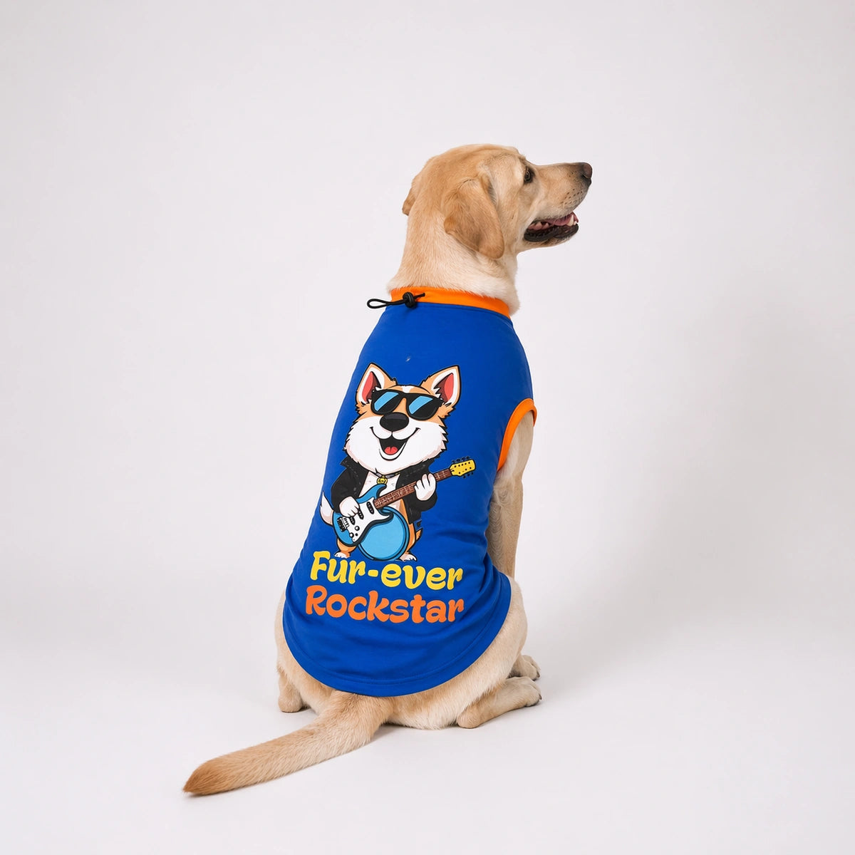 Thunder Tails FUR-EVER ROCKSTAR Adjustable Graphic T-shirt