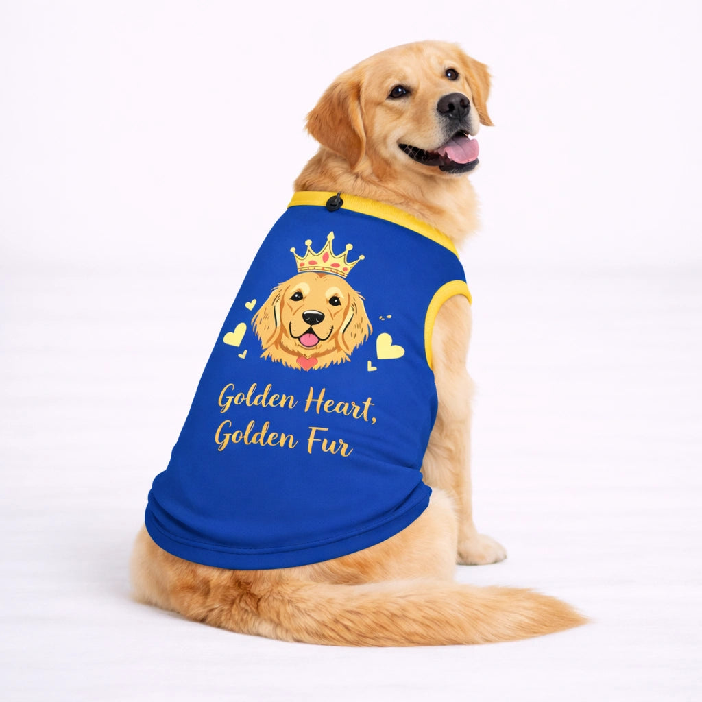 Thunder Tails GOLDEN RETRIEVER Adjustable Graphic T-shirt
